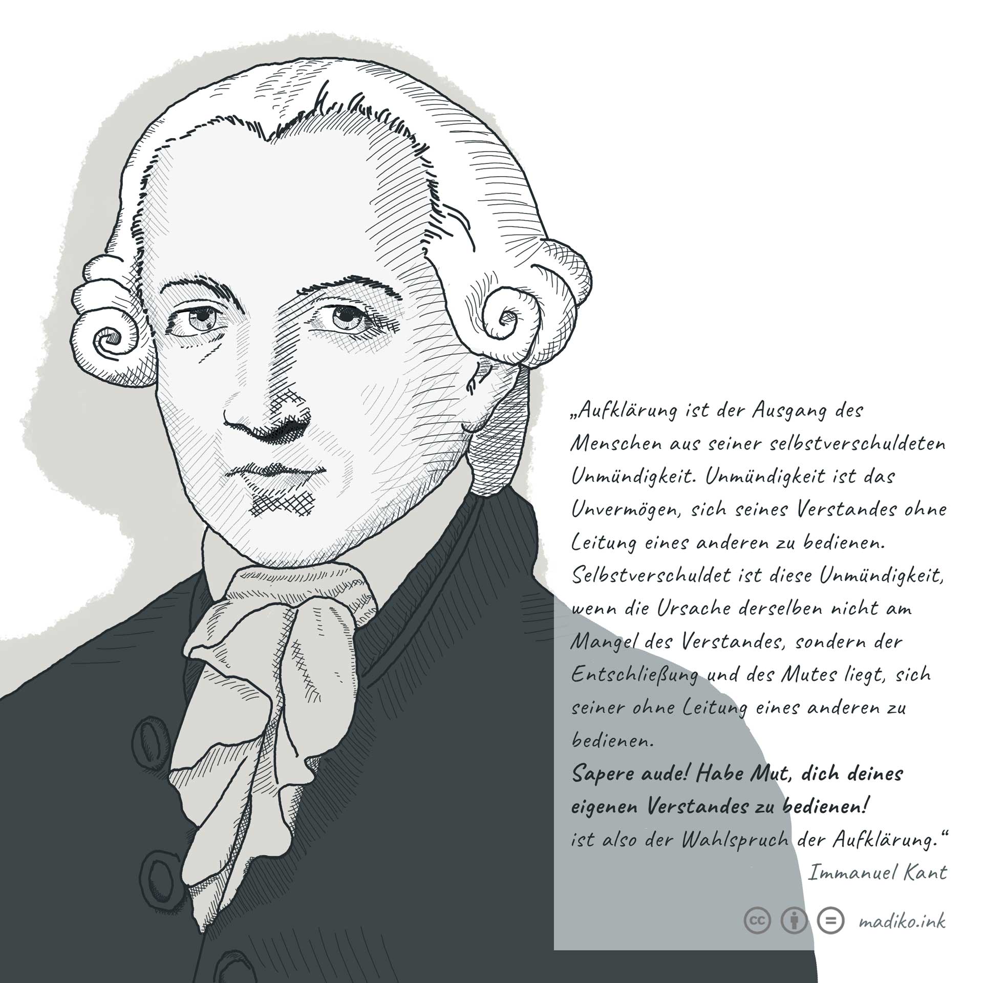 zitatinte: Immanuel Kant 