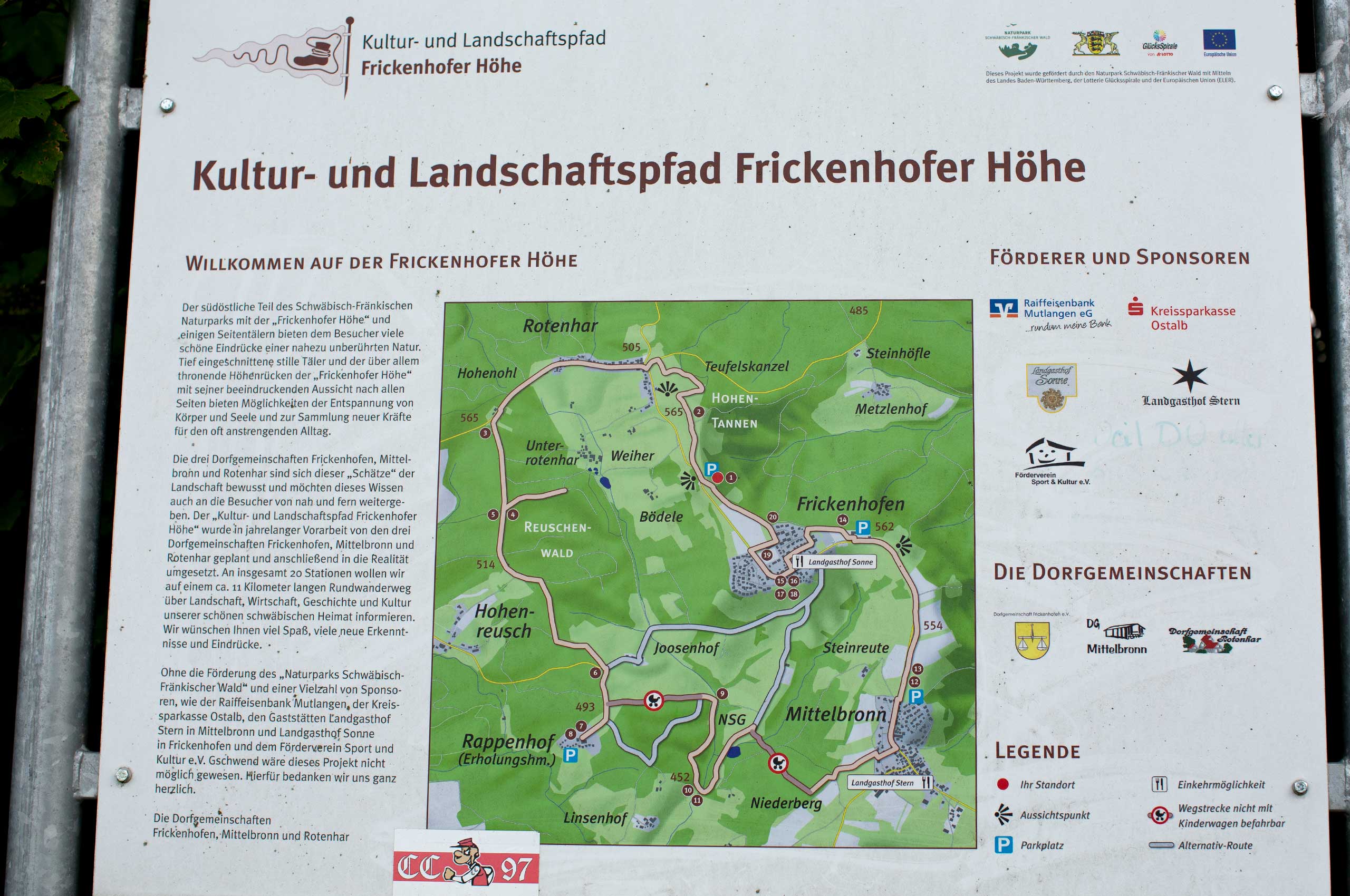 Stille Ziele: Frickenhofen / Hohenlohe / Baden-Württemberg / Deutschland. Bild: cc Franziska Köppe | madiko